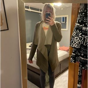 Zara knit tan cardigan